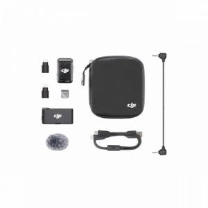Передавач радіосистеми DJI Mic 2 Transmitter Shadow Black (CP.RN.00000328.01) - ТвойGadget