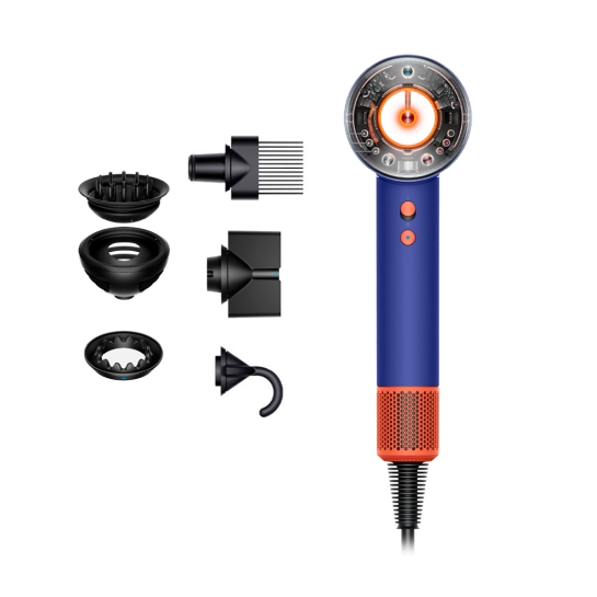 Фен Dyson Supersonic HD161 Фен Dyson Supersonic HD16 Nural Ceramic Vinca Blue/Topaz (515166-01) - ТвойGadget