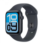Apple Watch SE 3 GPS + Cellular 44mm Midnight Alu. Case w. Midnight S. Band – M/L (MEPJ4) - ТвойGadget