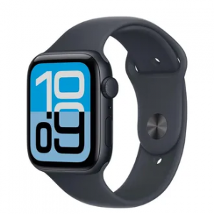 Apple Watch SE 3 GPS + Cellular 44mm Midnight Alu. Case w. Midnight S. Band - M/L (MEPJ4) - Зображення 1