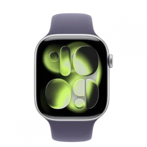 Apple Watch Series 11 GPS 42mm Silver Alu. Case w. Purple Fog S. Band - M/L (MEU74) - Зображення 2