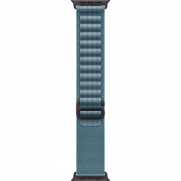 Apple Watch Ultra 3 GPS + Cellular 49mm Black Tit. Case w. Light Blue Alpine Loop – Small (MF254+MG9K4) - ТвойGadget