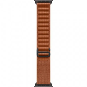Apple Watch Ultra 3 GPS + Cellular 49mm Black Tit. Case w. Terra Cotta Alpine Loop - Small (MF254+MG9D4) - Зображення 3