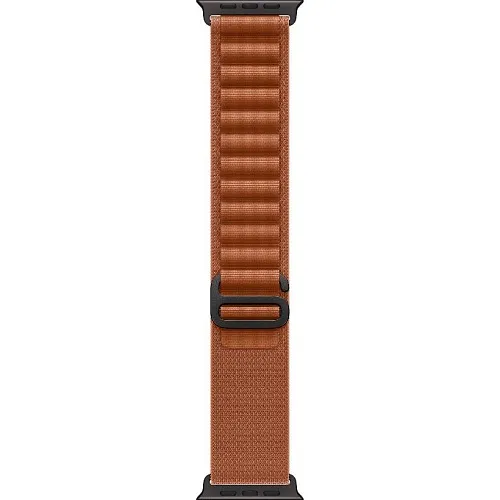 Apple Watch Ultra 3 GPS + Cellular 49mm Black Tit. Case w. Terra Cotta Alpine Loop – Small (MF254+MG9D4) - ТвойGadget