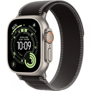 Apple Watch Ultra 3 GPS + Cellular 49mm Natural Tit. Case w. Black/Charcoal Trail Loop - M/L (MF1V4+MFT94) - Зображення 1