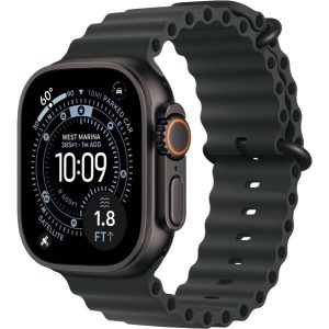 Apple Watch Ultra 3 GPS + Cellular 49mm Black Tit. Case w. Black Ocean Band (MF0J4) - Зображення 1