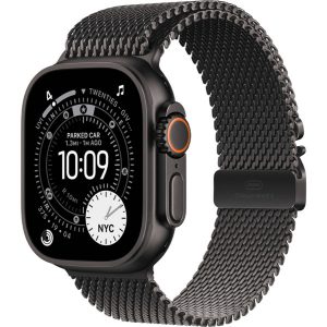 Apple Watch Ultra 3 GPS + Cellular 49mm Black Tit. Case w. Black Tit. Milanese Loop - Small (MF1N4) - Зображення 1