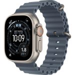 Apple Watch Ultra 3 GPS + Cellular 49mm Natural Tit. Case w. Light Blue Alpine Loop – Large (MEWP4) - ТвойGadget