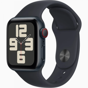 Смарт-часы Apple Watch SE 2 GPS + Cellular 40mm Midnight Alu. Case w. Midnight S. Band - S/M (MRG73/MXFR3/MXGC3)