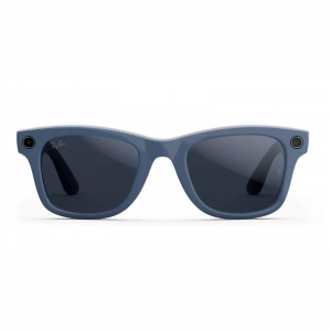 Смарт-очки Ray-Ban Meta Wayfarer Gen 2 Shiny Cosmic Blue/Clear Sapphire (RW4012 6628/MF 50-23)