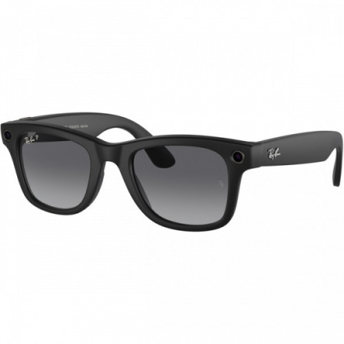 Ray-Ban 1 Смарт-очки Ray-Ban Meta Wayfarer Matte Black Frame Graphite Lenses (RW4006 601ST3 50-22) - ТвойGadget