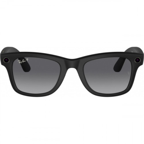 Смарт-очки Ray-Ban Meta Wayfarer Matte Black Frame Graphite Lenses (RW4006 601ST3 50-22) - ТвойGadget