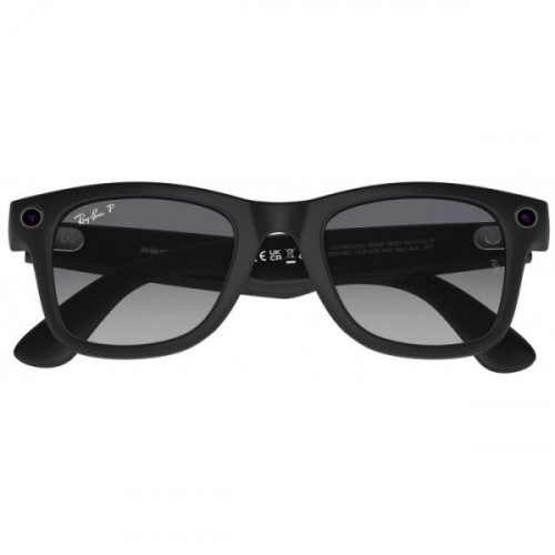 Смарт-очки Ray-Ban Meta Wayfarer Matte Black Frame Graphite Lenses (RW4006 601ST3 50-22) - ТвойGadget